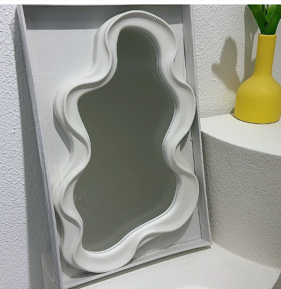 Miroir de maquillage en forme de nuage