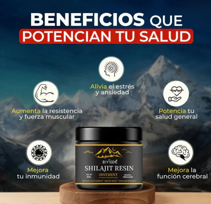 Shilajit Ultra Hombre – Potencia y Energía sin Límites
