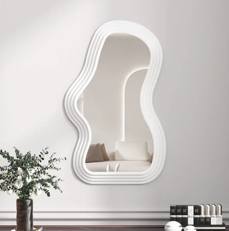 Miroir de maquillage en forme de nuage