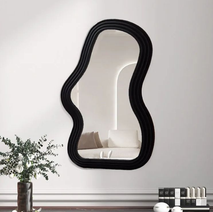 Miroir de maquillage en forme de nuage